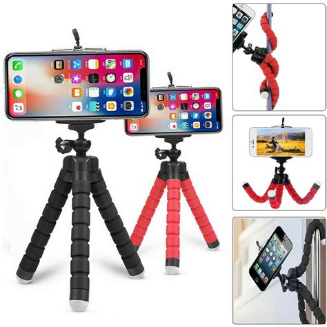 flexible cell phone holder.